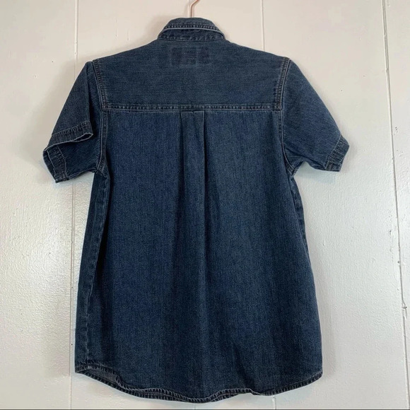 Harley-Davidson Denim Jeans Snap Button Up S Logo - Picture 2 of 6